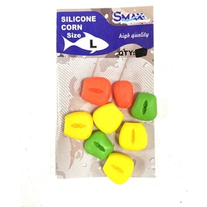 Твърда Плуваща Силиконова Царевица Smax Silicone Corn - Цветна