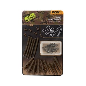 Комплект FOX Edges Camo Slik Lead Clip Kit Sz 10