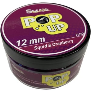 Поп ъп топчета Smax Pop up 12mm - Калмари и Червена боровинки