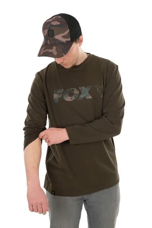 ΠΠ»ΡΠ·Π° Ρ Π΄ΡΠ»ΡΠ³ ΡΡΠΊΠ°Π² Fox Khaki Camo LS