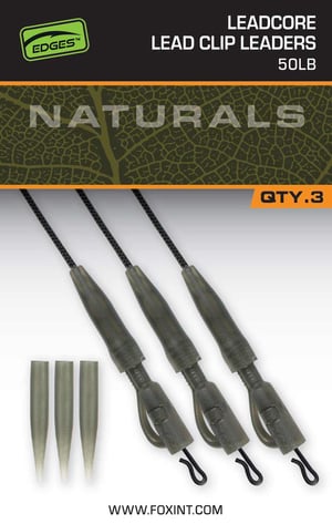 Готов монтаж FOX Naturals Leadcore PG Lead Clip Leaders