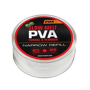 PVA Пълнител FOX Slow Melt PVA Funnel and Plunger REFILL 25mm/20m