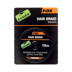 Влакно за Повод FOX Edges Hair Braid brown