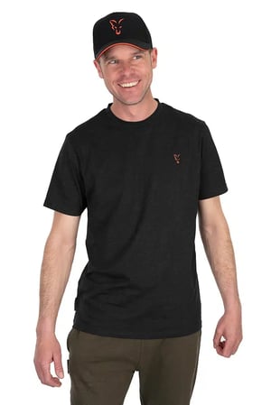Тениска FOX COLLECTION T-SHIRT BLACKORANGE