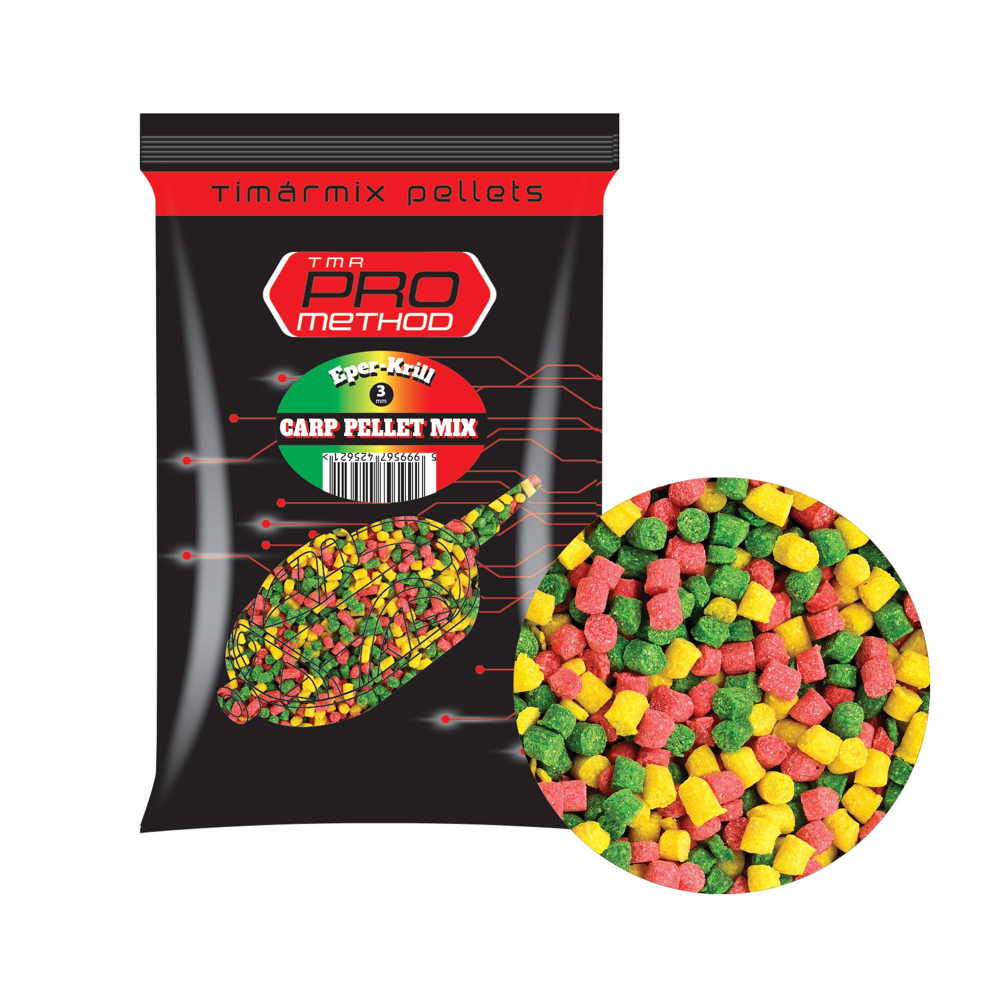 ΠΠ΅Π»Π΅ΡΠΈ Π·Π° ΠΠ΅ΡΠΎΠ΄ Π€ΠΈΠ΄Π΅Ρ 3mm Pro Method Carp Pellet 800g