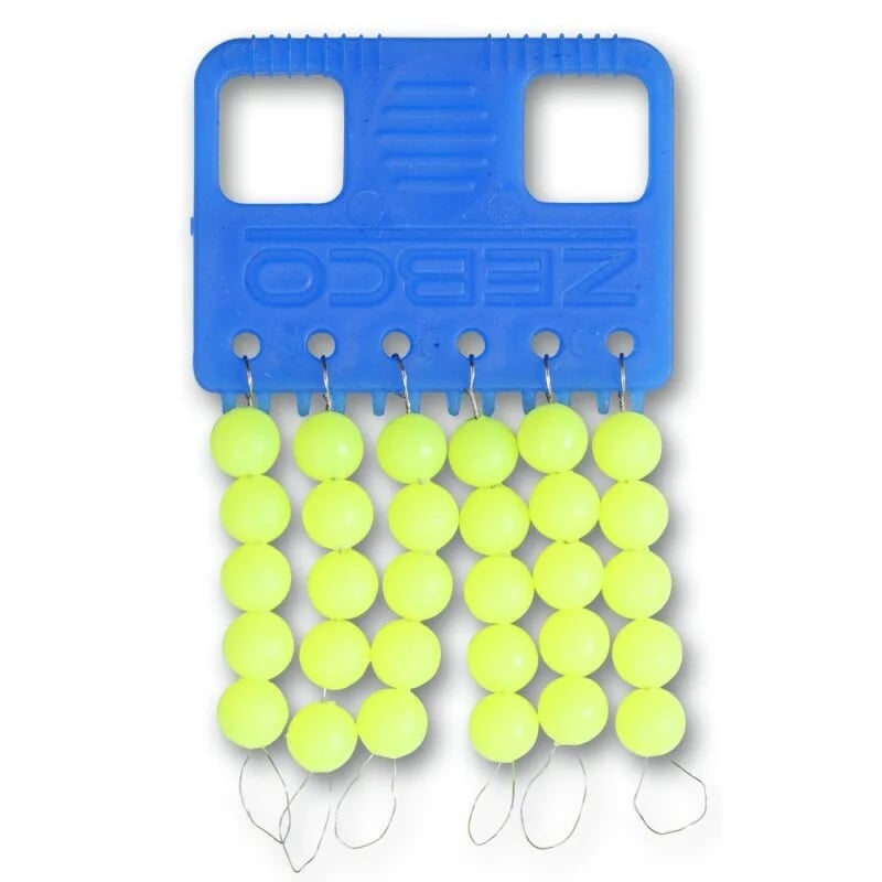 zebco-rubber-beads-xl-yellow