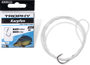 zebco-trophy-carp-hook-to-nylon-black-h70cm