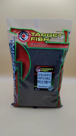 Захранка TARGET FISH - Big Fish Liver Method/Paste n Garlic - 1kg