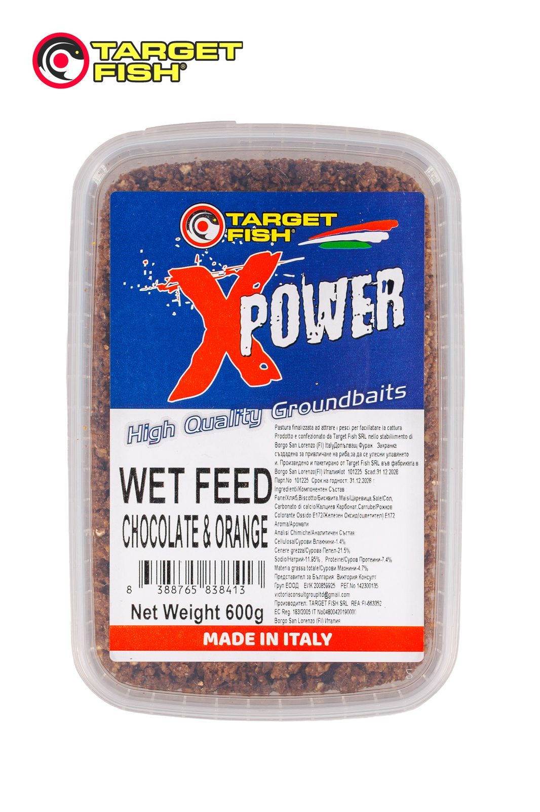 ΠΠΎΡΠΎΠ²Π° Π·Π°Ρ
ΡΠ°Π½ΠΊΠ° Target Fish Wet Feed Chocolate & Orange Π΅ ΠΎΠ²Π»Π°ΠΆΠ½Π΅Π½Π° Π·Π°Ρ
ΡΠ°Π½ΠΊΠ° Π·Π° ΡΠ°ΡΠ°Π½ ΠΈ ΠΊΠ°ΡΠ°ΠΊΡΠ΄Π°, ΡΠΏΠ΅ΡΠΈΠ°Π»Π½ΠΎ ΡΠ°Π·ΡΠ°Π±ΠΎΡΠ΅Π½Π° Π·Π° ΡΠΈΠ΄Π΅Ρ ΠΈ ΠΌΠ΅ΡΠΎΠ΄ ΡΠΈΠ΄Π΅Ρ. Π’Ρ Π΅ Ρ ΡΡΠΌΠ½ΠΎΠΊΠ°ΡΡΠ² ΡΠ²ΡΡ ΠΈ Π°ΡΠΎΠΌΠ°Ρ Π½Π° ΡΠΎΠΊΠΎΠ»Π°Π΄ ΠΈ ΠΏΠΎΡΡΠΎΠΊΠ°Π» ΠΈ Π΅ ΠΎΠ²Π»Π°ΠΆΠ½Π΅Π½Π° Π΄ΠΎ ΠΏΡΠ»Π½Π° Π³ΠΎΡΠΎΠ²Π½ΠΎΡΡ Π·Π° ΠΏΠΎΠ»Π·Π²Π°Π½Π΅ Π½Π° ΠΊΠ°ΠΊΠ²Π°ΡΠΎ ΠΈ Π΄Π° Π΅ Ρ
ΡΠ°Π½ΠΈΠ»ΠΊΠ°. ΠΠ°ΠΊΠ΅ΡΠΈΡΠ°Π½Π° Π΅ Π² ΡΠ΄ΠΎΠ±Π½Π° Π·Π° ΠΌΠ½ΠΎΠ³ΠΎΠΊΡΠ°ΡΠ½Π° ΡΠΏΠΎΡΡΠ΅Π±Π° ΠΊΡΡΠΈΡ Ρ ΠΊΠ°ΠΏΠ°ΠΊ. ΠΠ°Ρ
ΡΠ°Π½ΠΊΠ°ΡΠ° ΡΡΠΎΠΈ ΠΌΠ½ΠΎΠ³ΠΎ Π΄ΠΎΠ±ΡΠ΅ Π½Π° Ρ
ΡΠ°Π½ΠΈΠ»ΠΊΠ°ΡΠ° ΠΈ Π² ΡΡΡΠΎΡΠΎ Π²ΡΠ΅ΠΌΠ΅ ΠΈΠΌΠ° ΠΎΡΠ»ΠΈΡΠ΅Π½ ΡΠ°Π·ΠΏΠ°Π΄, ΠΊΠΎΠΉΡΠΎ ΡΡΠ·Π΄Π°Π²Π° Ρ
ΡΠ°Π½ΠΈΡΠ΅Π»Π΅Π½ ΠΎΠ±Π»Π°ΠΊ Π±Π΅Π· Π½ΡΠΆΠ΄Π° ΠΎΡ Π΄ΠΎΠΏΡΠ»Π½ΠΈΡΠ΅Π»Π½ΠΈ Π°ΡΡΠ°ΠΊΡΠΎΡΠΈ. ΠΡΠΈ ΠΏΠΎΠ²ΡΠΎΡΠ½Π° ΡΠΏΠΎΡΡΠ΅Π±Π° ΡΠ»Π΅Π΄ ΠΎΡΠ²Π°ΡΡΠ½Π΅ ΠΏΡΠΎΡΡΠΎ Ρ ΠΏΡΠ»Π²Π΅ΡΠΈΠ·ΠΈΡΠ°ΠΉΡΠ΅ ΡΡΠ²ΡΠ΅ΠΌ Π»Π΅ΠΊΠΎ ΠΈ ΡΡ Π΅ ΠΎΡΠ½ΠΎΠ²ΠΎ Π³ΠΎΡΠΎΠ²Π° Π·Π° ΡΠΈΠ±ΠΎΠ»ΠΎΠ².