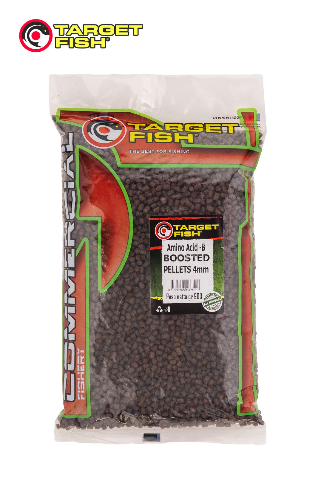 ΠΠ΅Π»Π΅ΡΠΈ TARGET FISH - Amino Acid-B Boosted Pellets 2, 4, 6, 8mm - 900gr - Image 2