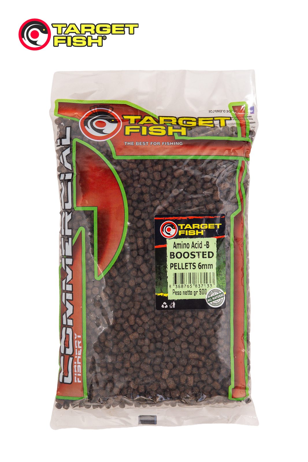 ΠΠ΅Π»Π΅ΡΠΈ TARGET FISH - Amino Acid-B Boosted Pellets 2, 4, 6, 8mm - 900gr - Image 10