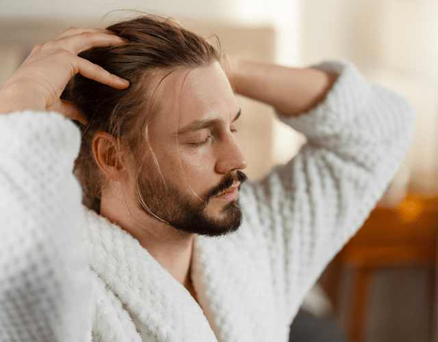 Extrinsic factors - man stressed