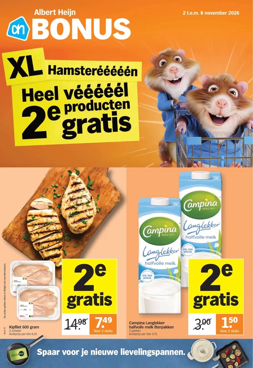 Folder Albert Heijn, pagina 1 van 14