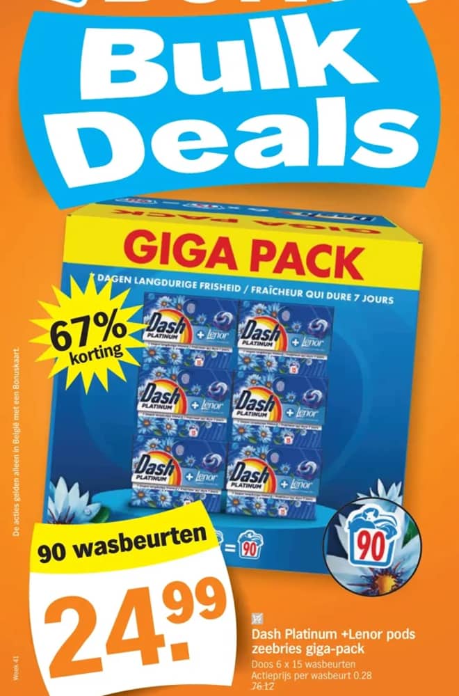 Voorpagina van de folder van Albert Heijn, geldig 5–11 oktober 2026