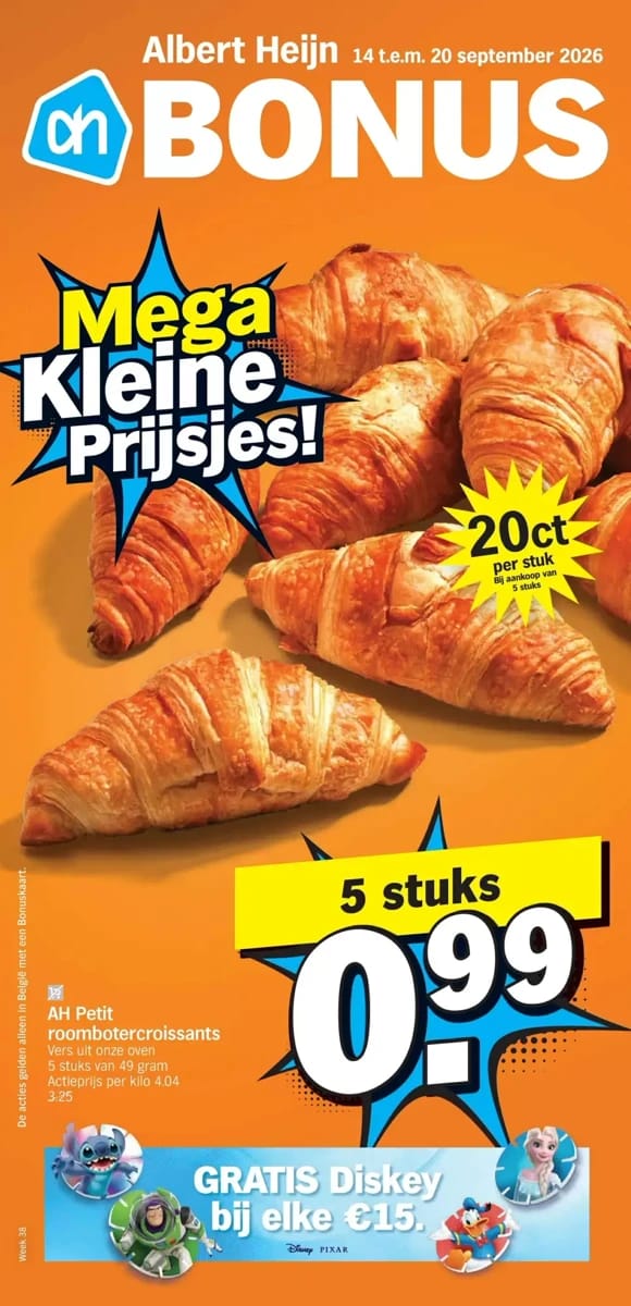 Folder Albert Heijn, pagina 1 van 34