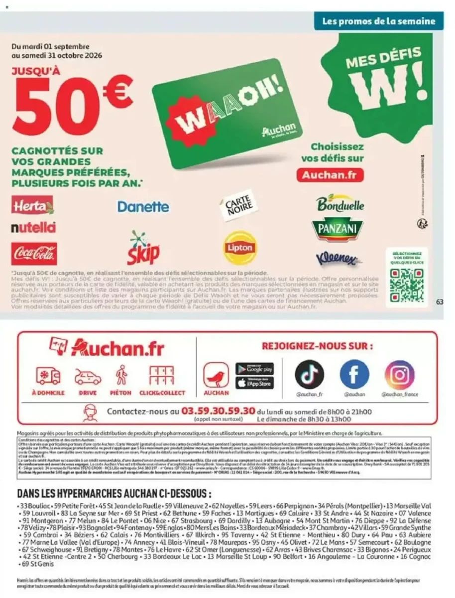 Folder Auchan, pagina 63 van 66