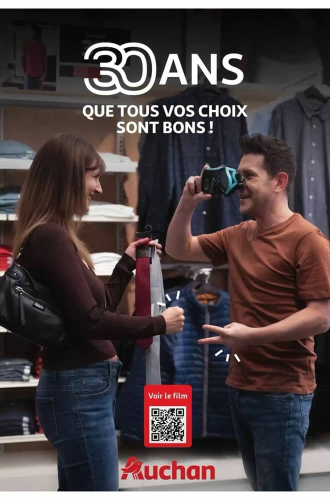 Voorpagina van de folder van Auchan, geldig 12–18 oktober 2026