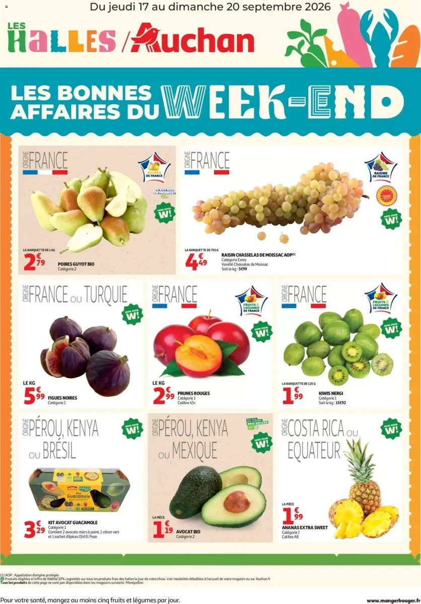 Folder Auchan, pagina 1 van 2