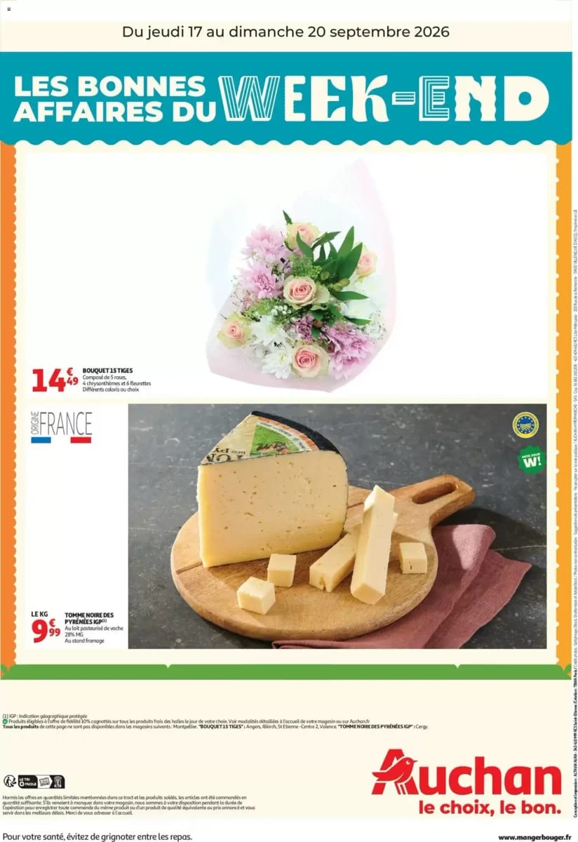 Folder Auchan, pagina 2 van 2