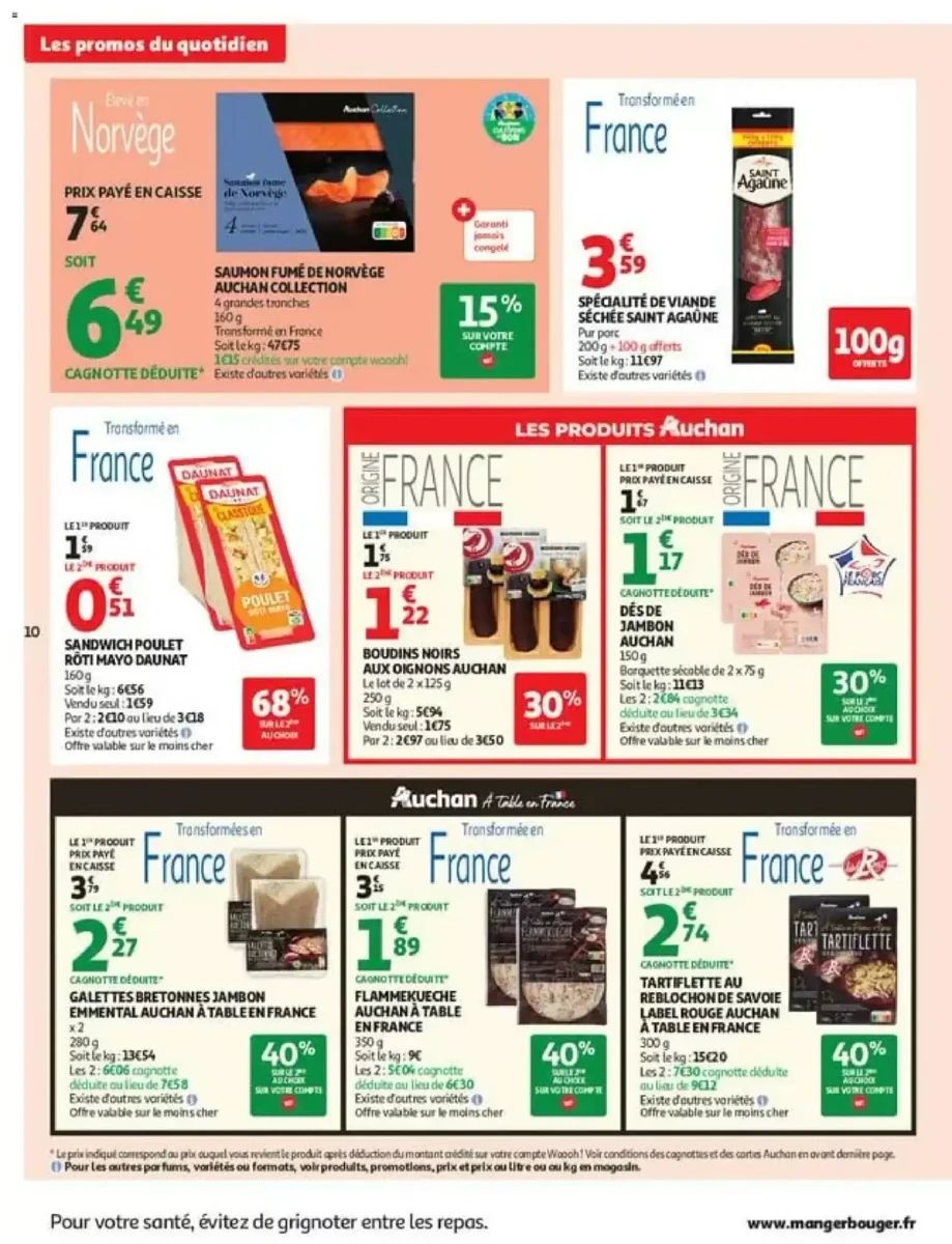 Folder Auchan, pagina 10 van 20