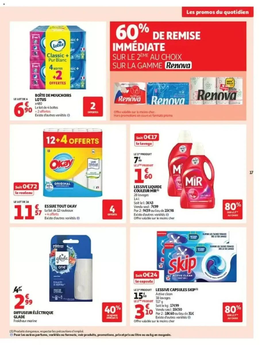 Folder Auchan, pagina 17 van 20