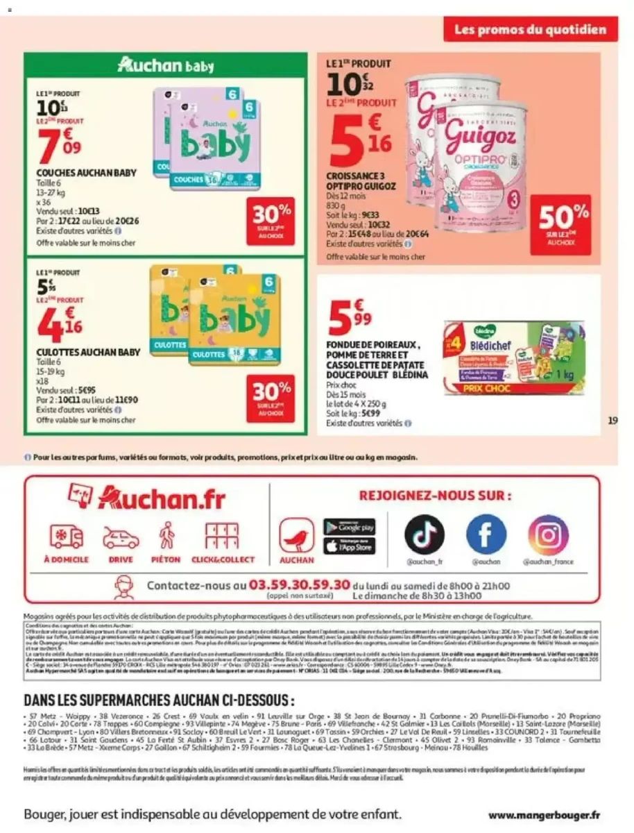 Folder Auchan, pagina 19 van 20