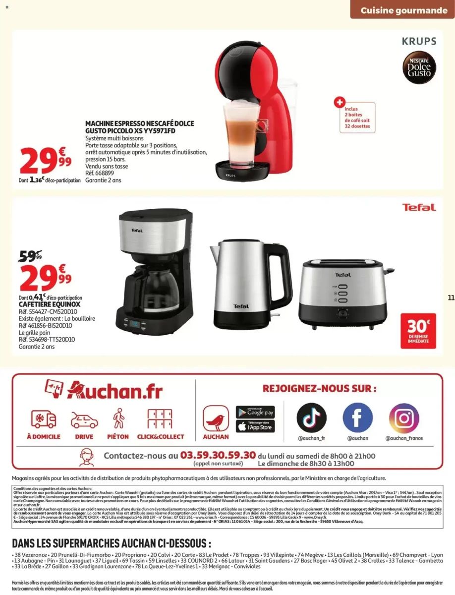 Folder Auchan, pagina 11 van 12