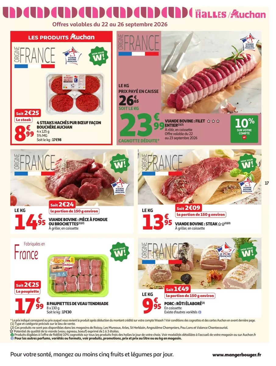 Folder Auchan, pagina 17 van 62