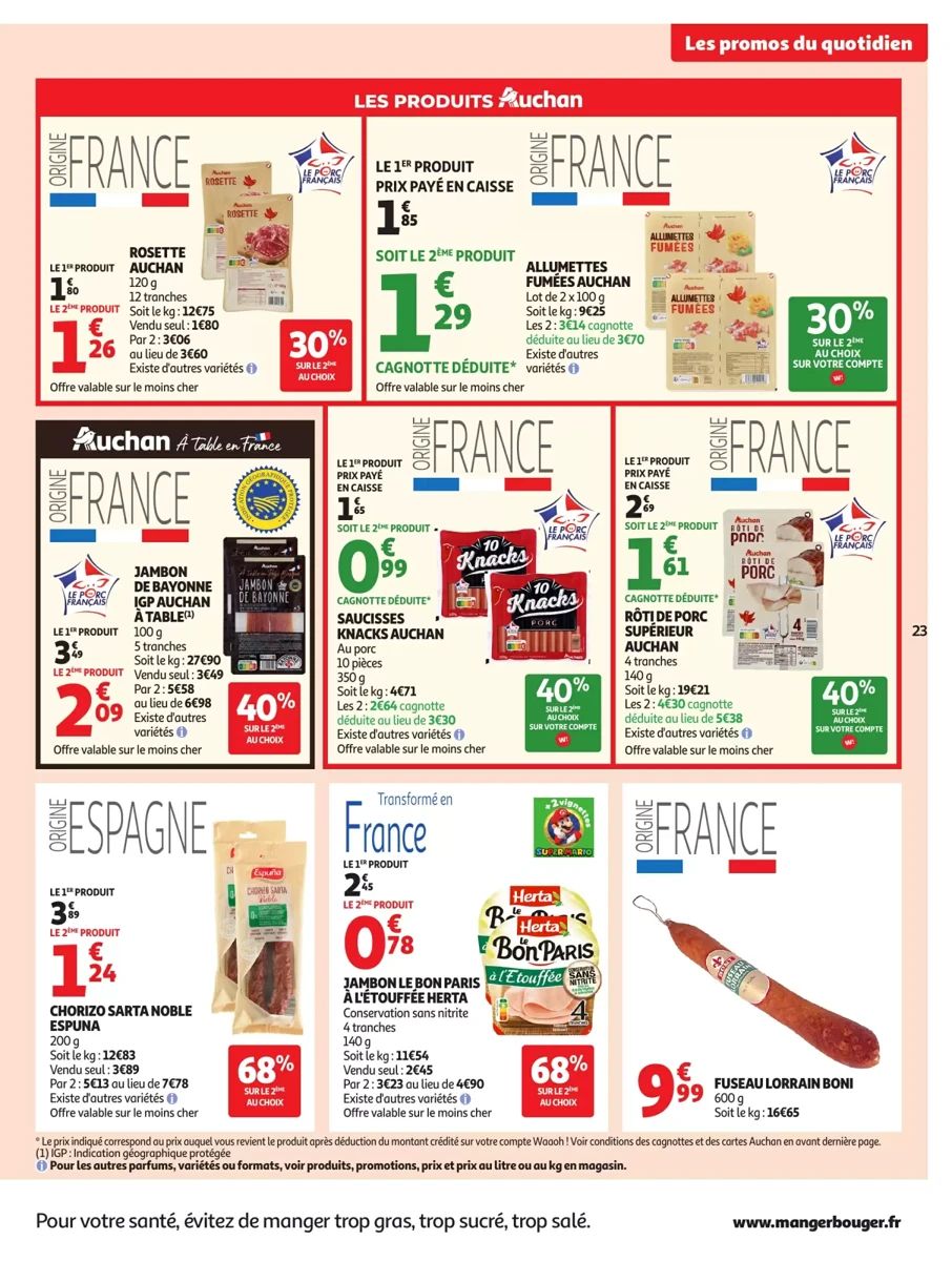 Folder Auchan, pagina 23 van 62