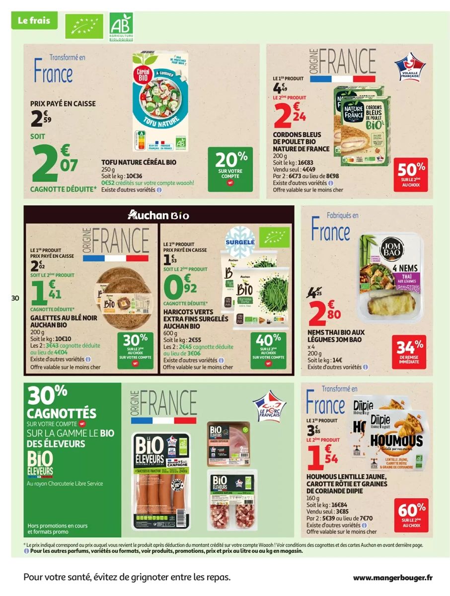 Folder Auchan, pagina 30 van 62
