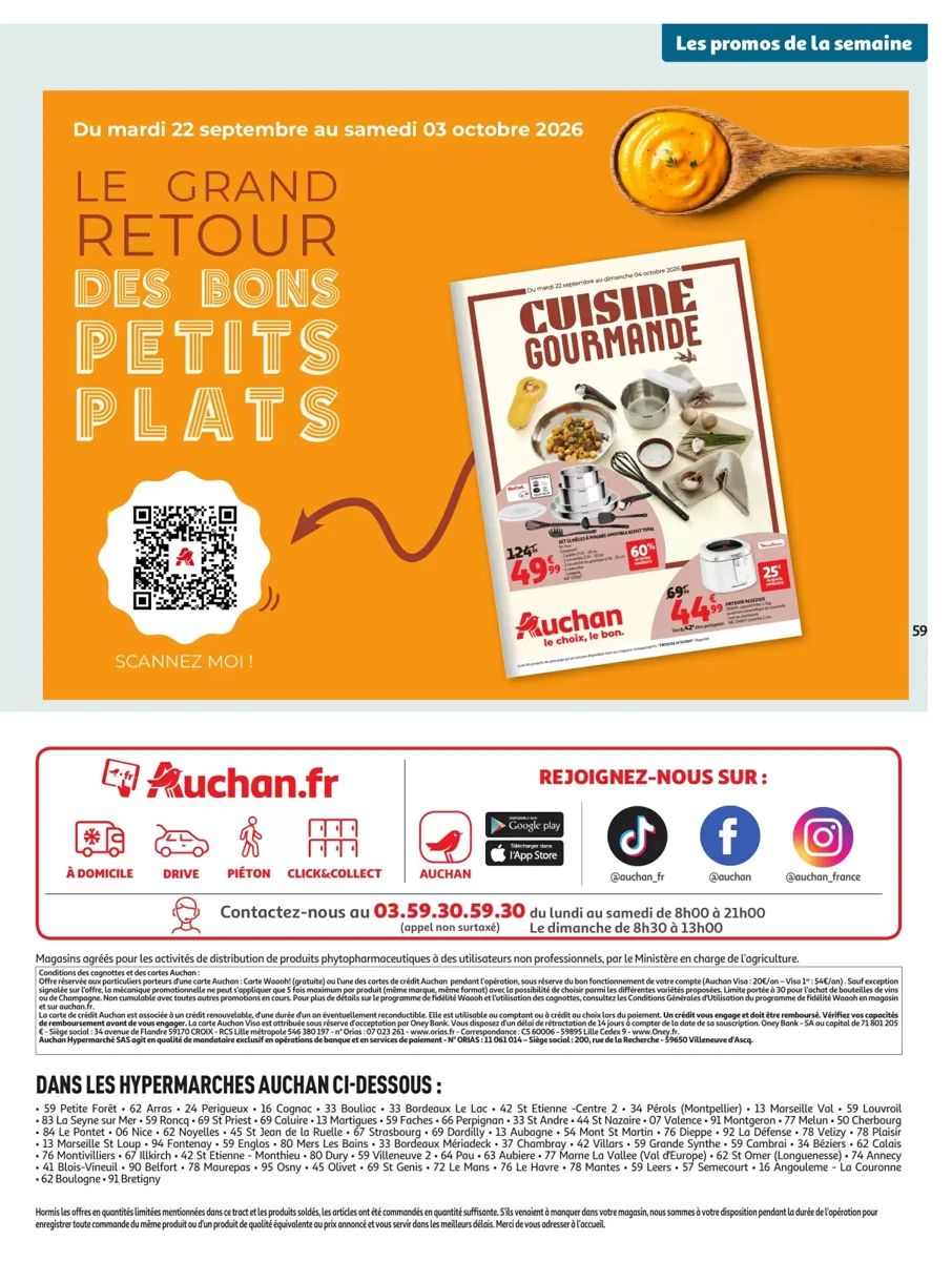 Folder Auchan, pagina 59 van 62