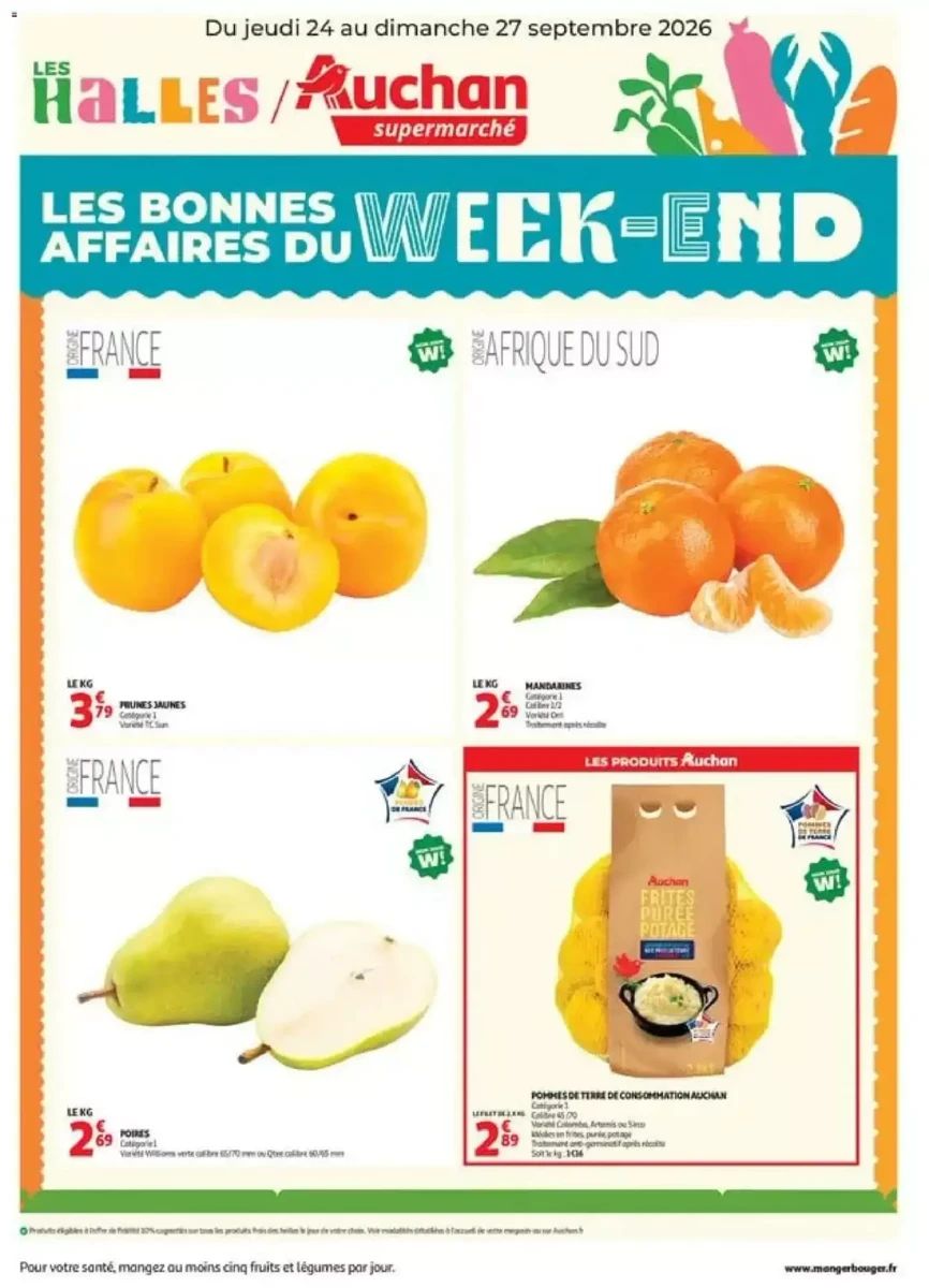 Folder Auchan, pagina 1 van 2