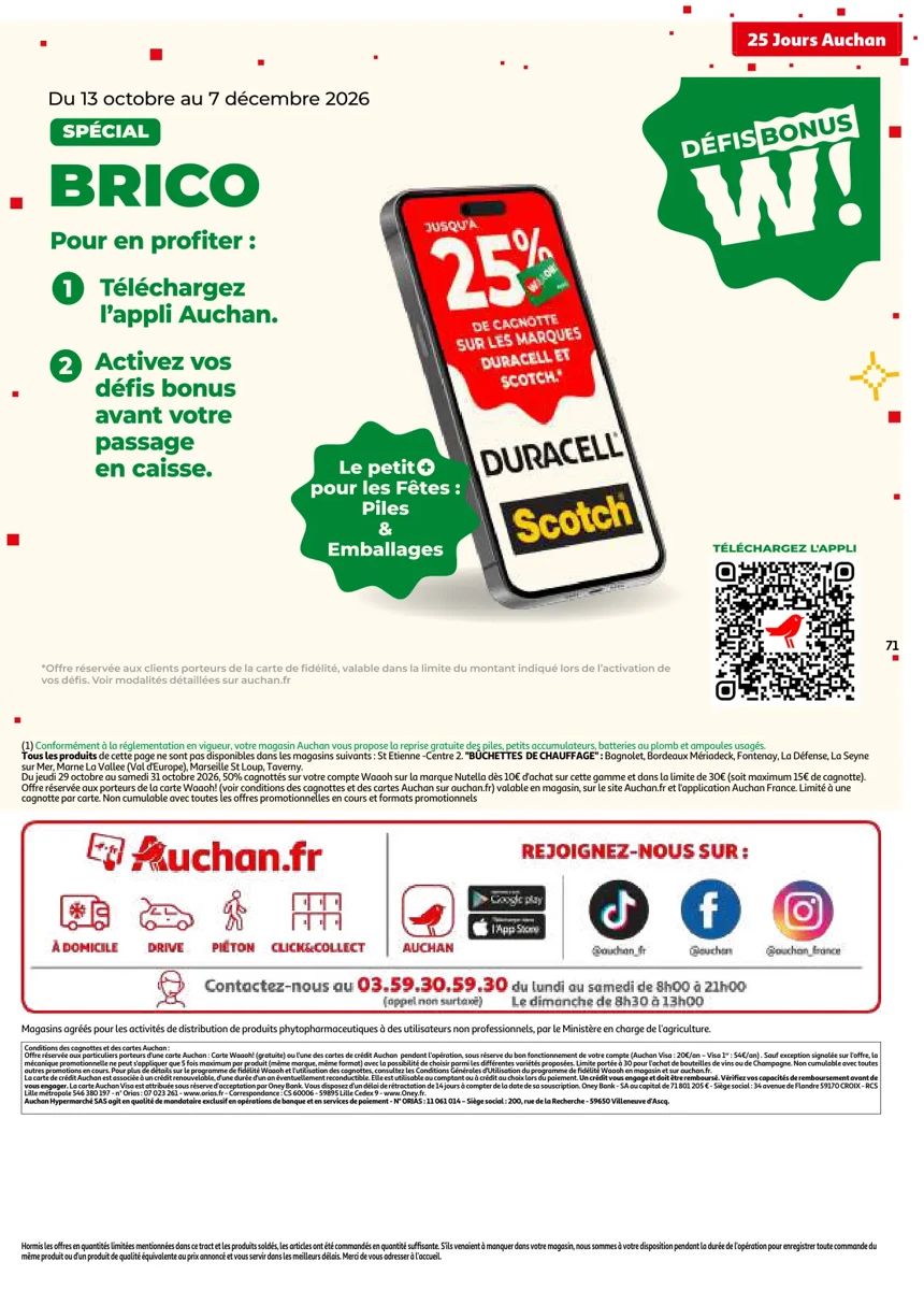 Folder Auchan, pagina 71 van 72