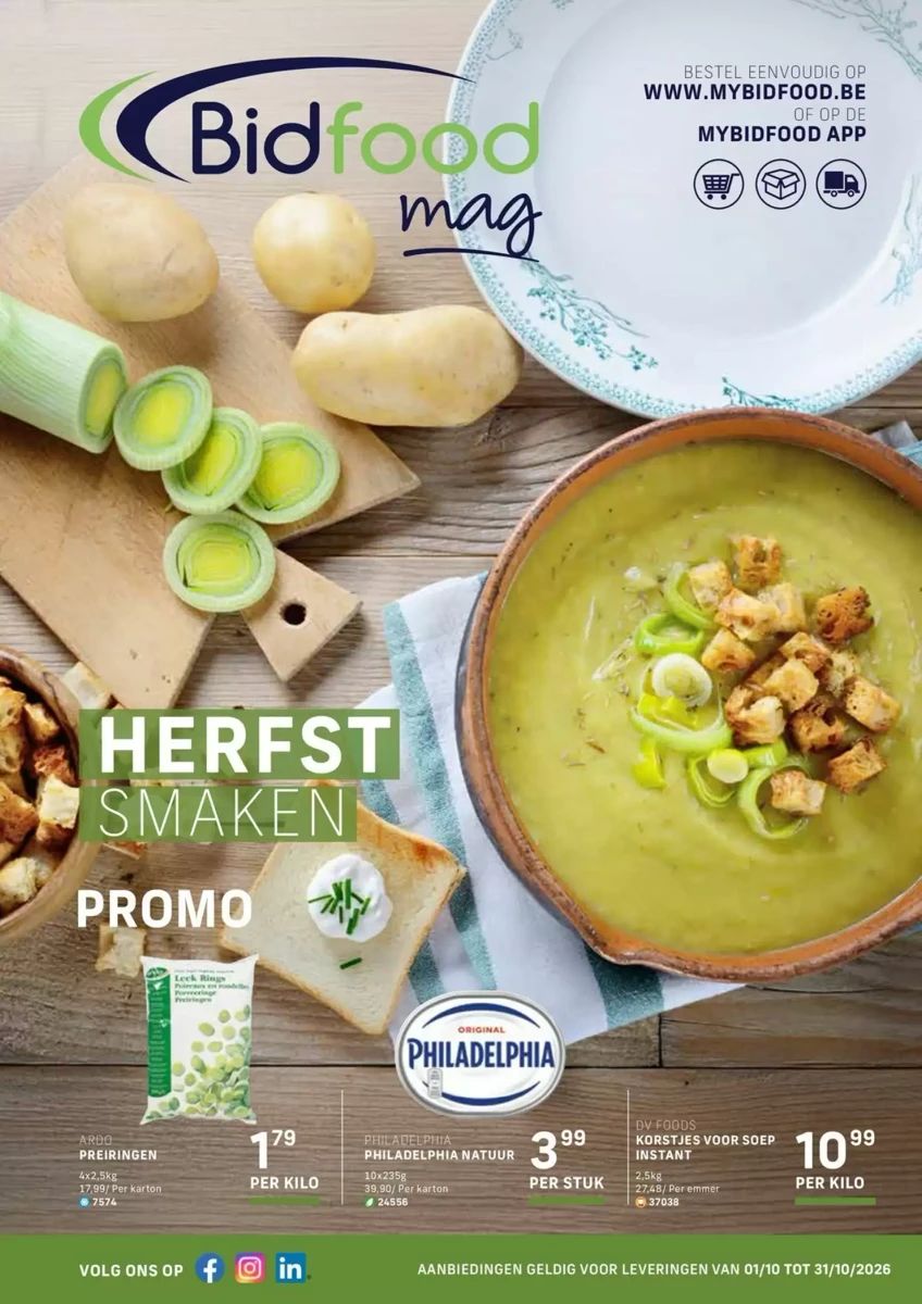 Folder Bidfood, pagina 1 van 32