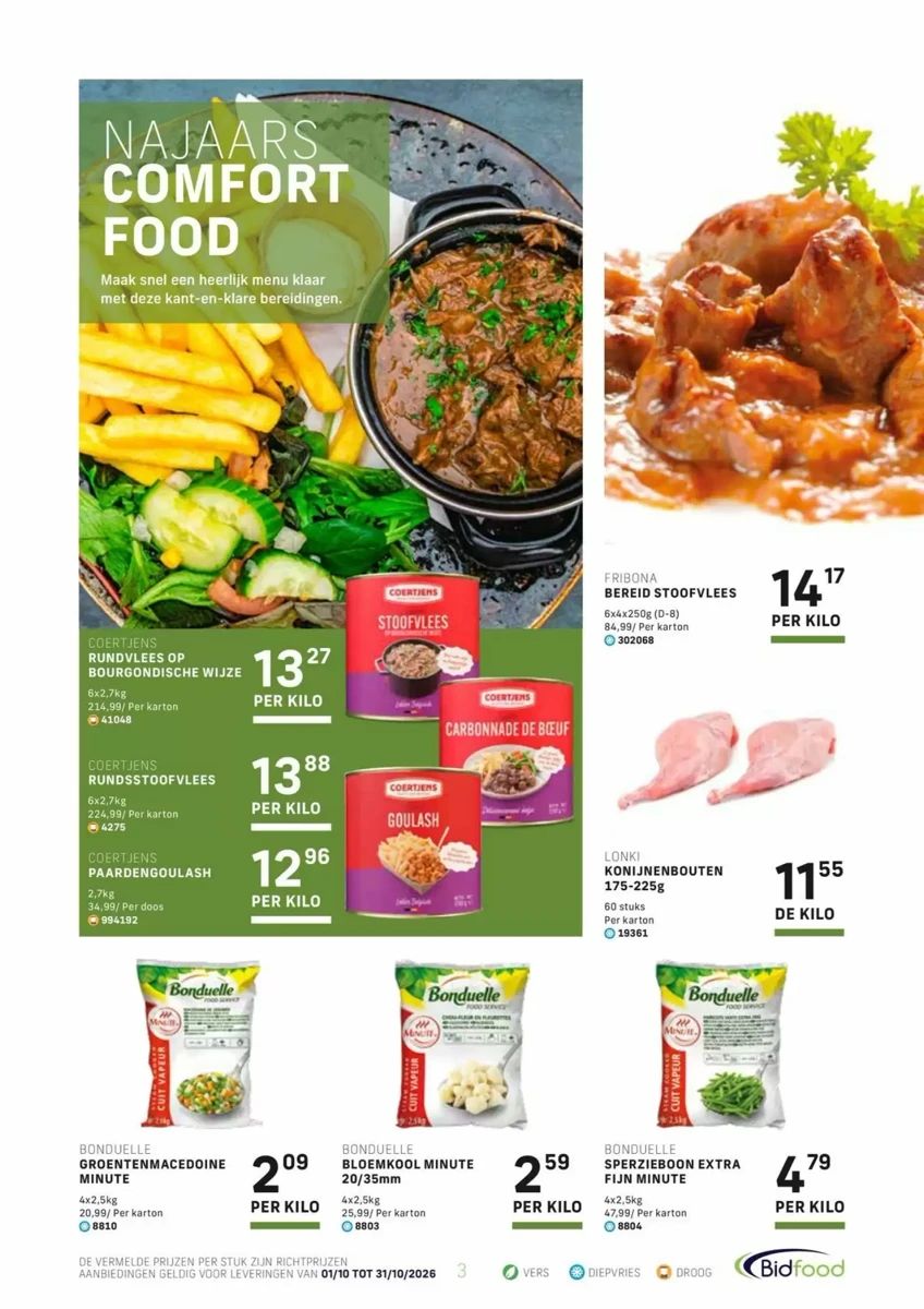Folder Bidfood, pagina 3 van 32