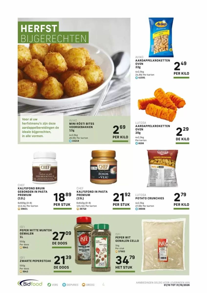 Folder Bidfood, pagina 4 van 32
