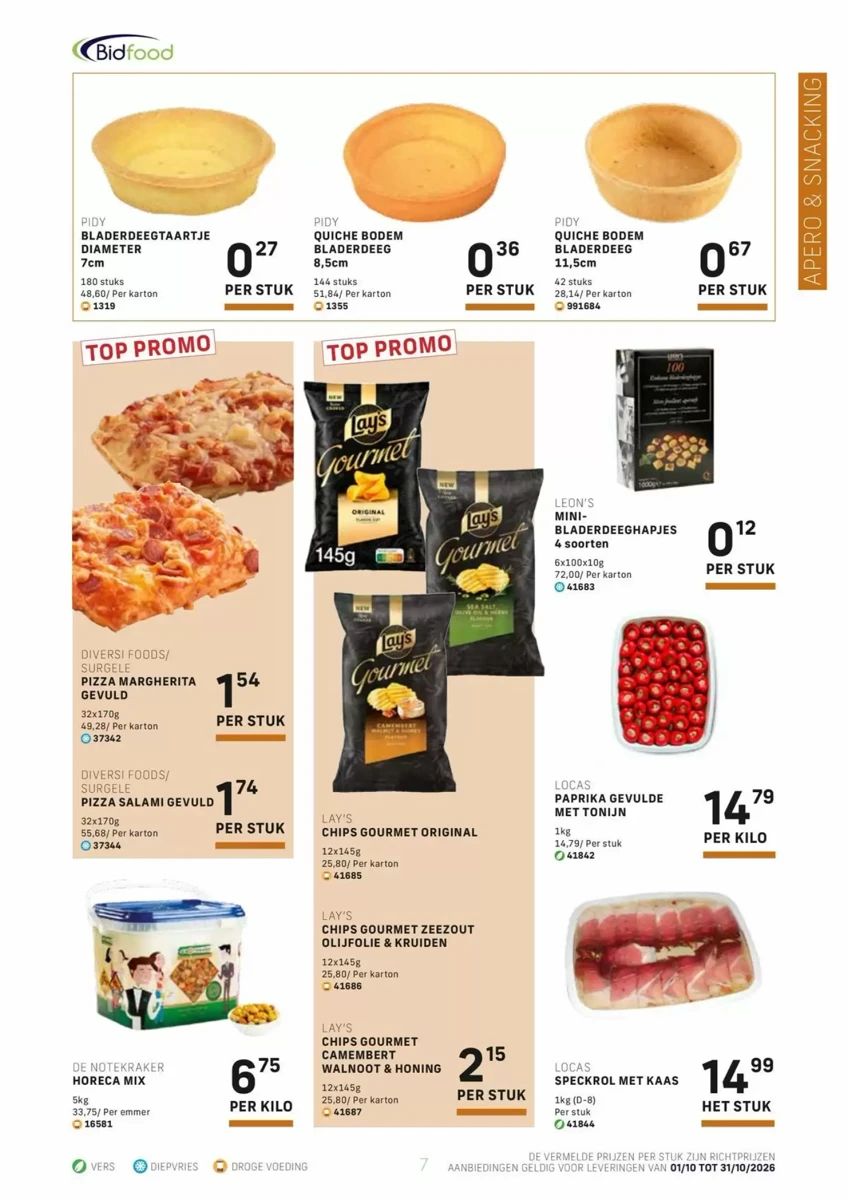 Folder Bidfood, pagina 7 van 32