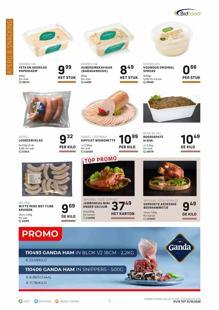 Folder Bidfood, pagina 8 van 32