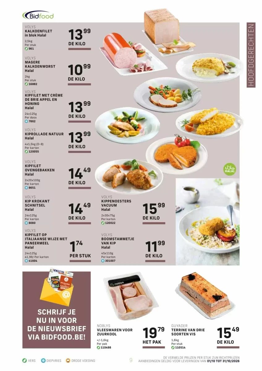 Folder Bidfood, pagina 9 van 32
