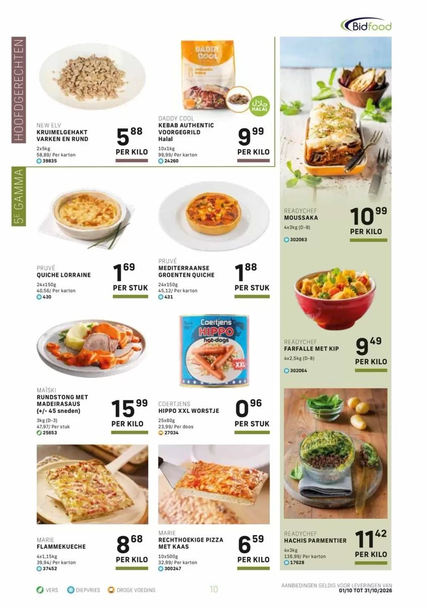 Folder Bidfood, pagina 10 van 32