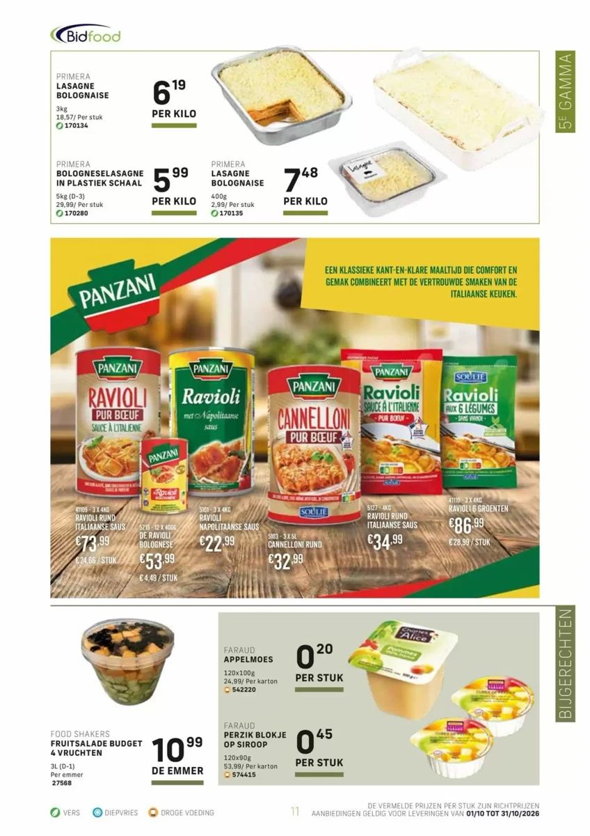 Folder Bidfood, pagina 11 van 32