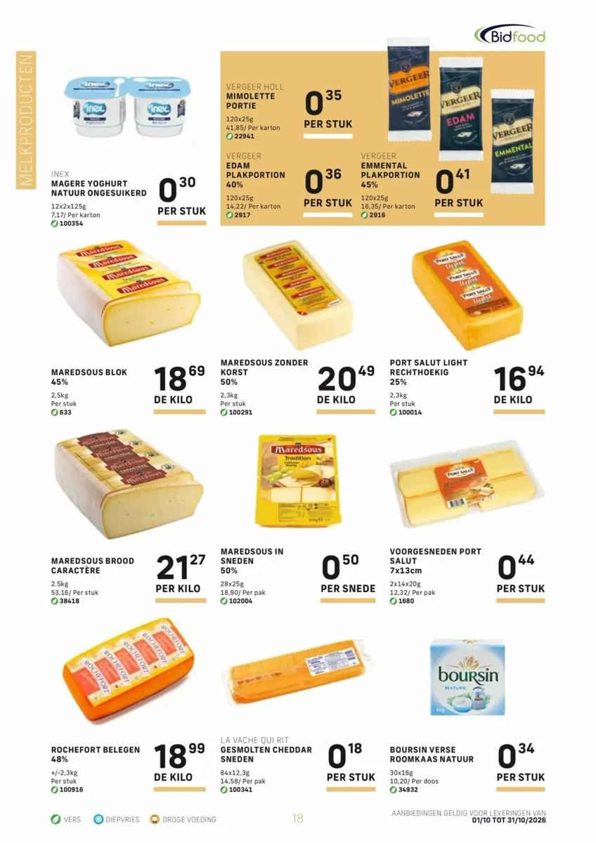 Folder Bidfood, pagina 18 van 32