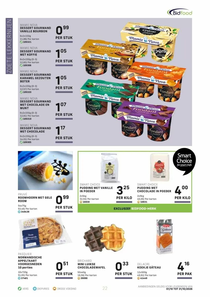 Folder Bidfood, pagina 22 van 32