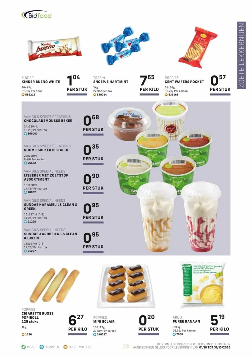 Folder Bidfood, pagina 23 van 32