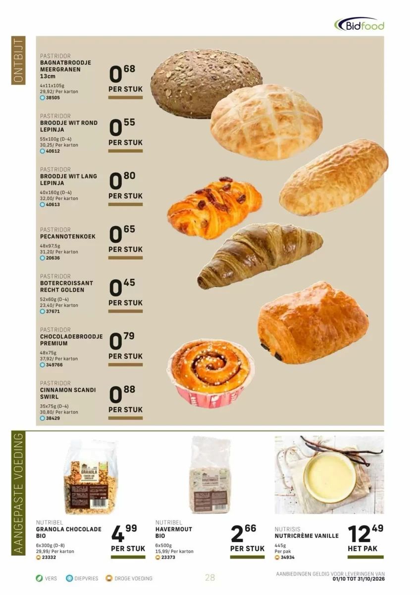Folder Bidfood, pagina 28 van 32