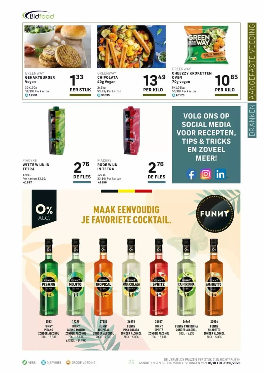 Folder Bidfood, pagina 29 van 32