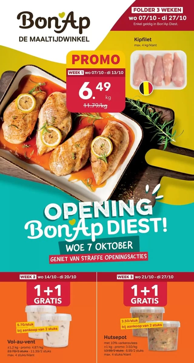 Folder Bon'App, pagina 1 van 16