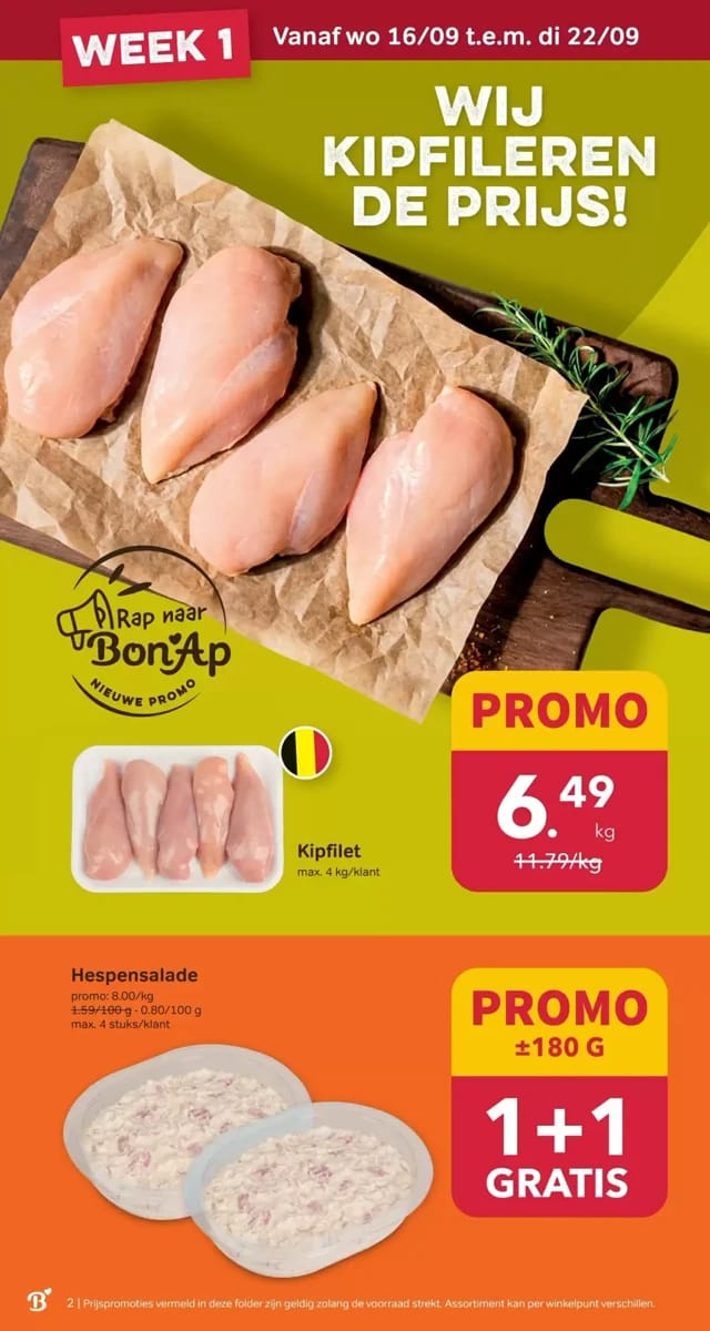 Folder Bon'App, pagina 2 van 16