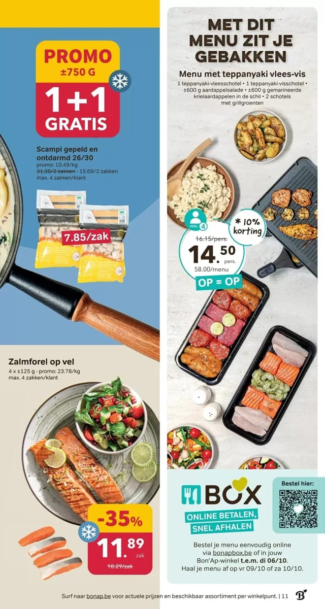 Folder Bon'App, pagina 11 van 16