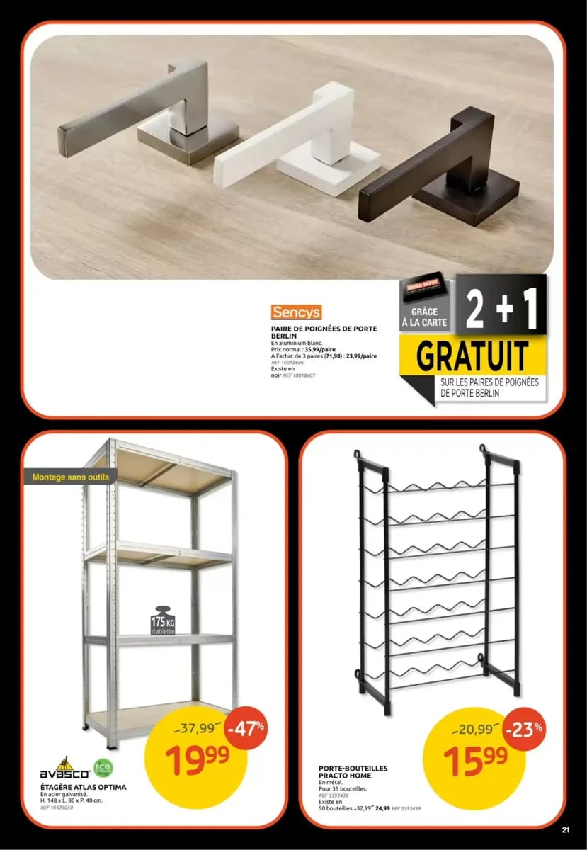 Folder Brico Dépôt, pagina 21 van 40